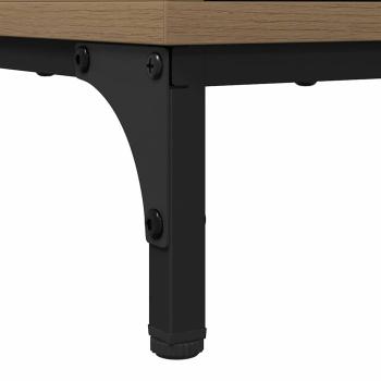 Nachttisch Eiche handwerklich 63,5 x 36 x 61 cm Holzwerkstoff