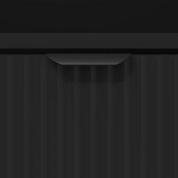 Nachttische 2 pcs Schwarz 49 x 36 x 61 cm Holzwerkstoff