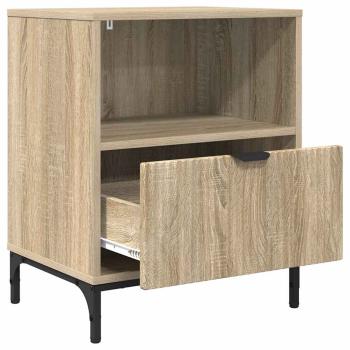 Nachttische 2 pcs Sonoma Eiche 49 x 36 x 61 cm Holzwerkstoff