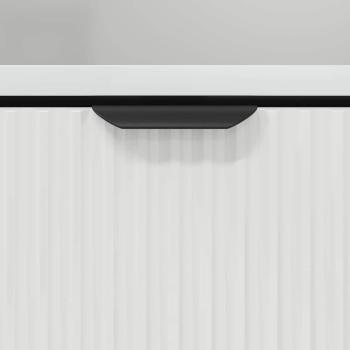 Nachttische 2 pcs Hochglanz-Weiß 49 x 36 x 61 cm Holzwerkstoff