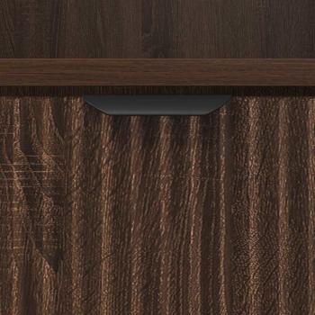 Nachttisch Braune Eiche 49 x 36 x 61 cm Holzwerkstoff