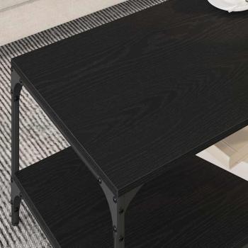 Couchtisch Schwarze Eiche 80 x 50 x 40 cm Holzwerkstoff