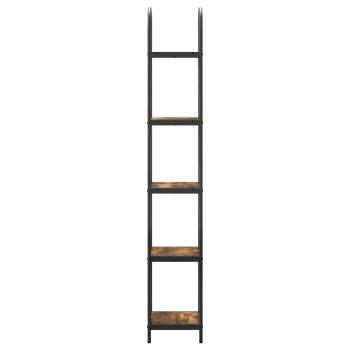 Regal Räuchereiche 40 x 30 x 183 cm Holzwerkstoff