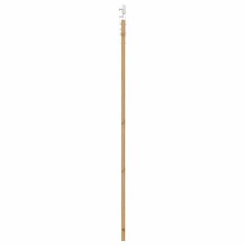 Schiebetür Natur und Weiß 86 x 211 cm