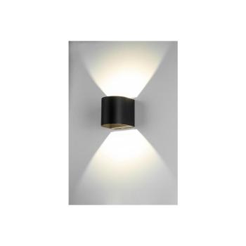 Brumberg LED-Wandanbauleuchte IP54, 10W, 800lm, 3000K, schwarz (60026183)