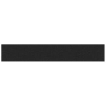 Wandpaneele 12 Stk. Schwarz 90x15 cm Stoff 1,62 m²