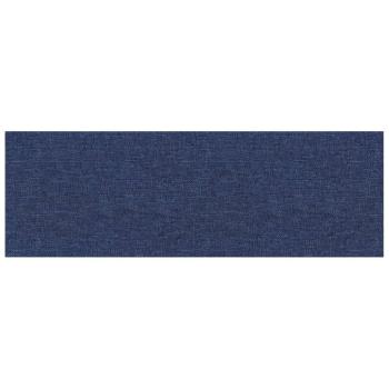 Wandpaneele 12 Stk. Blau 90x30 cm Stoff 3,24 m²