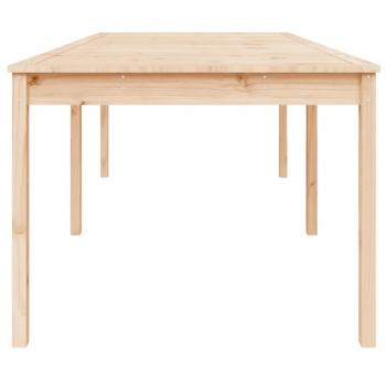 Gartentisch 203,5x100x76 cm Massivholz Kiefer