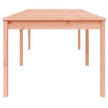 Gartentisch 203,5x100x76 cm Massivholz Douglasie