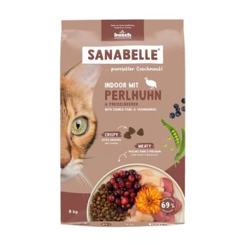 ARDEBO.de Sanabelle Indoor mit Perlhuhn 8 kg