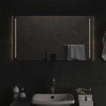 LED-Badspiegel 90x50 cm