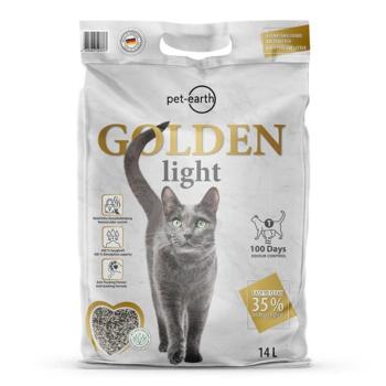 ARDEBO.de Golden Light Katzenstreu 14 Liter