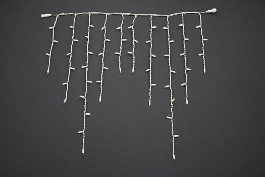ARDEBO.de - Ice Lite®QF+, 174 LED 3mx0,9m warm weiß weißes Kabel,