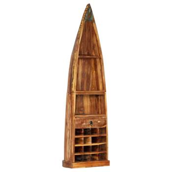 ARDEBO.de - Weinregal 50x40x180 cm Altholz Massiv