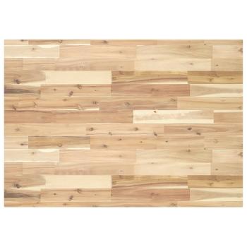 ARDEBO.de - Schreibtischplatte Unbehandelt 80x70x4 cm Massivholz Akazie