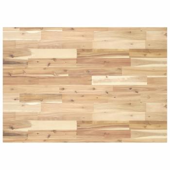 Tischplatte Rechteckig 120x70x4 cm Massivholz Akazie