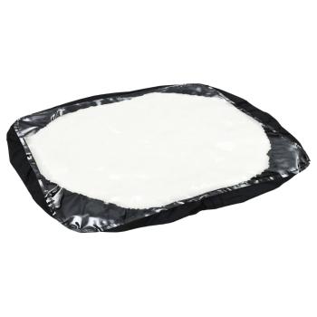 Handstreuwagen Salzstreuer PVC und Stahl 106x73x76 cm 45 L