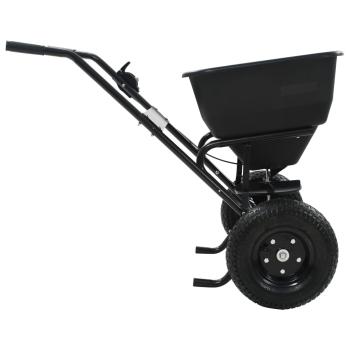 Handstreuwagen Salzstreuer PVC und Stahl 106x73x76 cm 45 L