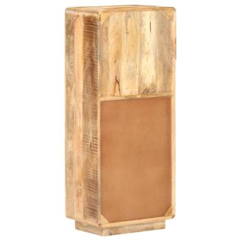 Highboard 45x32x110 cm Raues Mangoholz