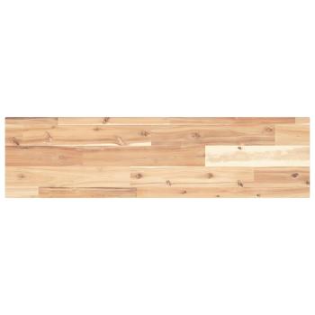 ARDEBO.de - Schweberegal 80x20x2 cm Massivholz Akazie Unbehandelt