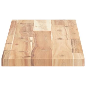 Schweberegale 4 Stk. 80x20x2 cm Massivholz Akazie Unbehandelt