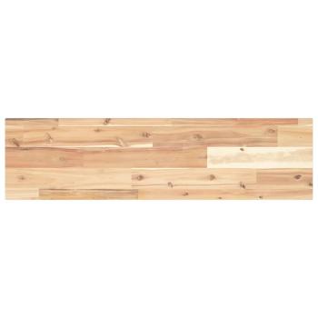 Schweberegale 3 Stk. 100x20x2 cm Massivholz Akazie Unbehandelt