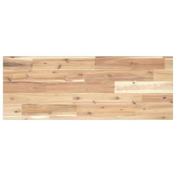 Schweberegale 2 Stk. 80x30x2 cm Massivholz Akazie Unbehandelt