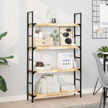 ARDEBO.de - Schweberegale 3 Stk. 100x20x4 cm Massivholz Akazie Unbehandelt