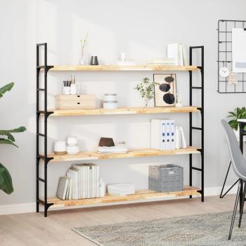 ARDEBO.de - Schweberegale 3 Stk. 140x20x4 cm Massivholz Akazie Unbehandelt