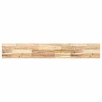 Schweberegale 3 Stk. 160x20x4 cm Massivholz Akazie Unbehandelt