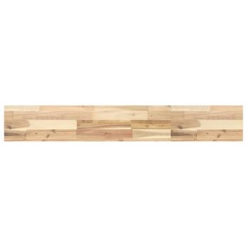 Schweberegale 4 Stk. 160x20x4 cm Massivholz Akazie Unbehandelt