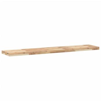 ARDEBO.de - Schweberegale 4 Stk. 140x30x4 cm Massivholz Akazie Unbehandelt