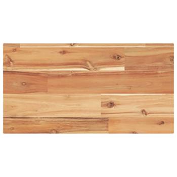 Schweberegale 2 Stk. 60x20x2 cm Massivholz Akazie Ölbehandelt