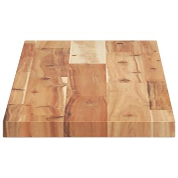 Schweberegale 2 Stk. 100x20x2 cm Massivholz Akazie Ölbehandelt
