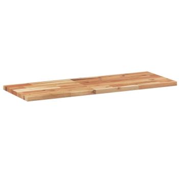 Schweberegale 2 Stk. 100x30x2 cm Massivholz Akazie Ölbehandelt