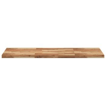 Waschtischplatte Ölbeschichtung 140x60x4 cm Massivholz Akazie