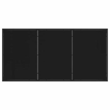 Garten Essgruppe 5 pcs Hellgrau Poly-Rattan