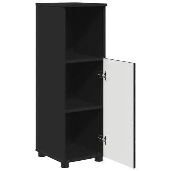 Badezimmermöbel Set 3 pcs Schwarz 61 x 35 x 64 cm Holzwerkstoff