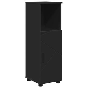 Badezimmermöbel Set 4 pcs Schwarz 61 x 35 x 64 cm Holzwerkstoff