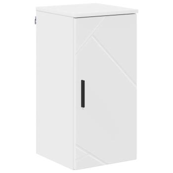 Badezimmermöbel Set 5 pcs Hochglanz-Weiß 61 x 35 x 64 cm