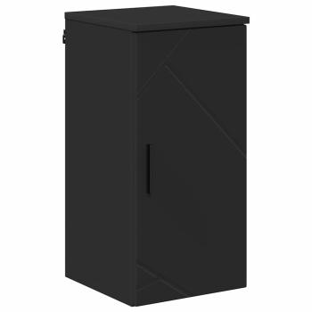 Badezimmermöbel Set 5 pcs Schwarz 61 x 35 x 64 cm Holzwerkstoff