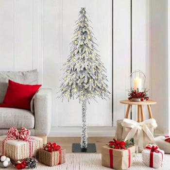 ARDEBO.de - KünstlicherWeihnachtsbaum Weiß 150cm PVC