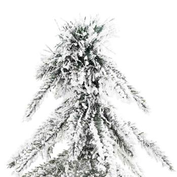 KünstlicherWeihnachtsbaum Weiß 150cm PVC