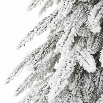 KünstlicherWeihnachtsbaum Weiß 150cm PVC