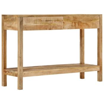 Konsolentisch mit 2 Schubladen 110x35x75 cm Massivholz Mango