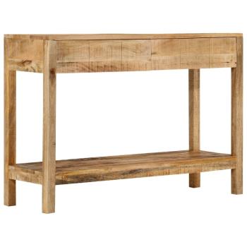 Konsolentisch mit 2 Schubladen 110x35x75 cm Massivholz Mango
