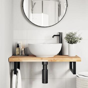 ARDEBO.de - Tischplatte 100x40x4 cm Rechteckig Massivholz Akazie