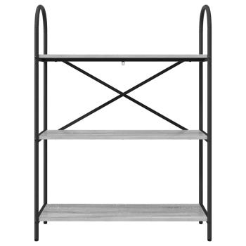 Regal Grau Sonoma 80 x 30 x 109 cm Holzwerkstoff