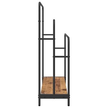 Kleiderständer Altholz 90 x 30 x 100,5 cm Holzwerkstoff