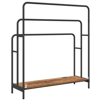 Kleiderständer Altholz 90 x 30 x 100,5 cm Holzwerkstoff